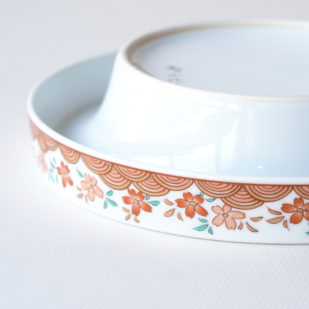 有田焼｜哲山作｜金彩｜緑・多彩色｜ペンダントライト