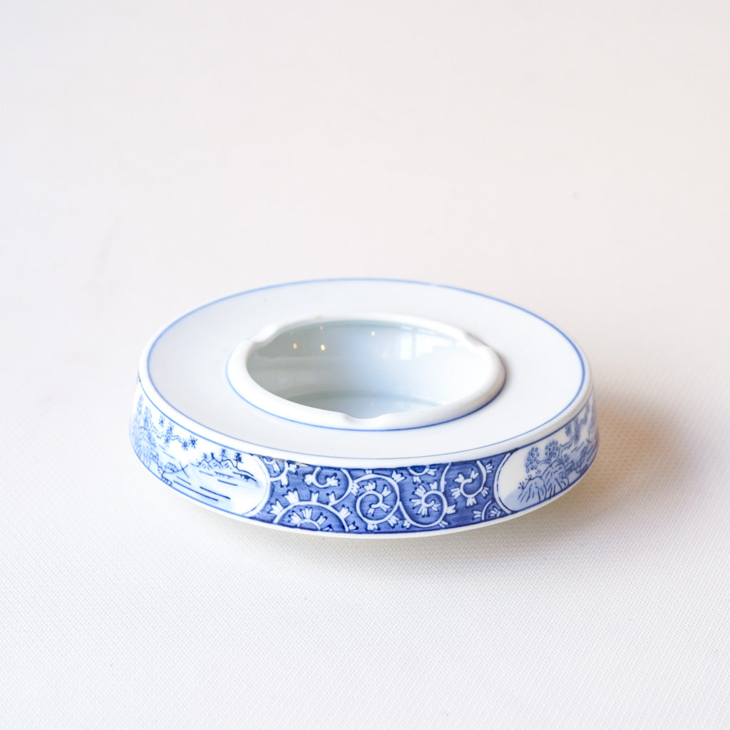 有田焼｜竜右ェ門｜唐草｜染付｜ペンダントライト