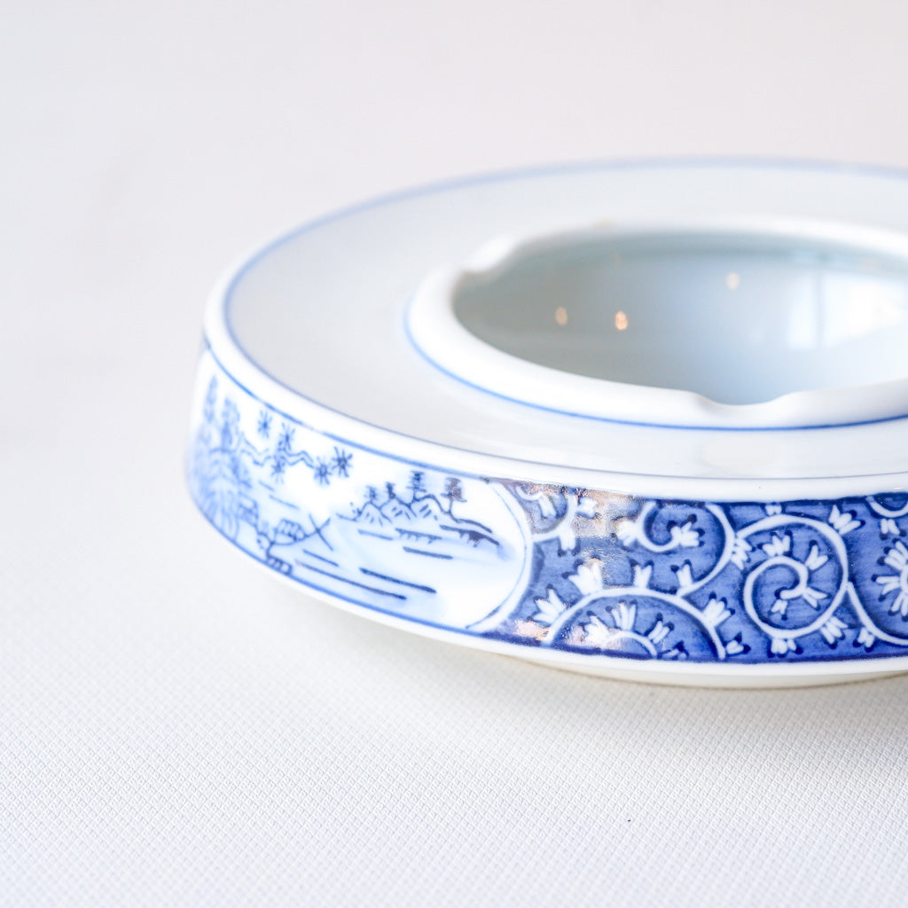 有田焼｜竜右ェ門｜唐草｜染付｜ペンダントライト