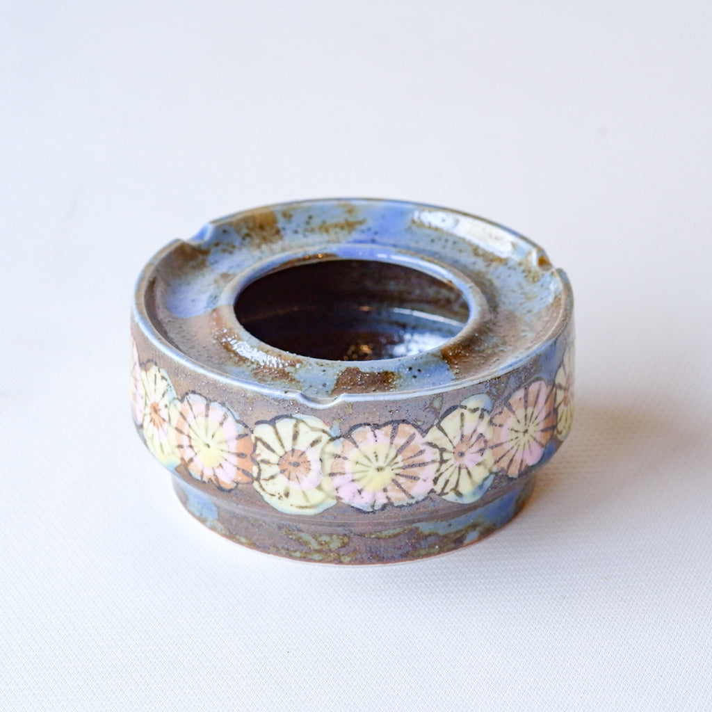 作地未詳｜土物｜花柄｜ペンダントライト