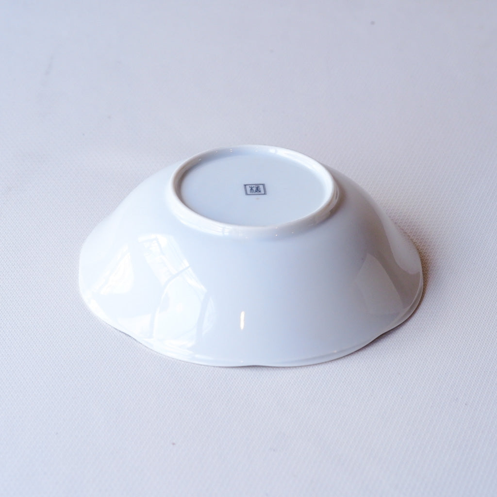 作地未詳｜たち吉｜鉢｜赤絵・草文様｜ペンダントライト