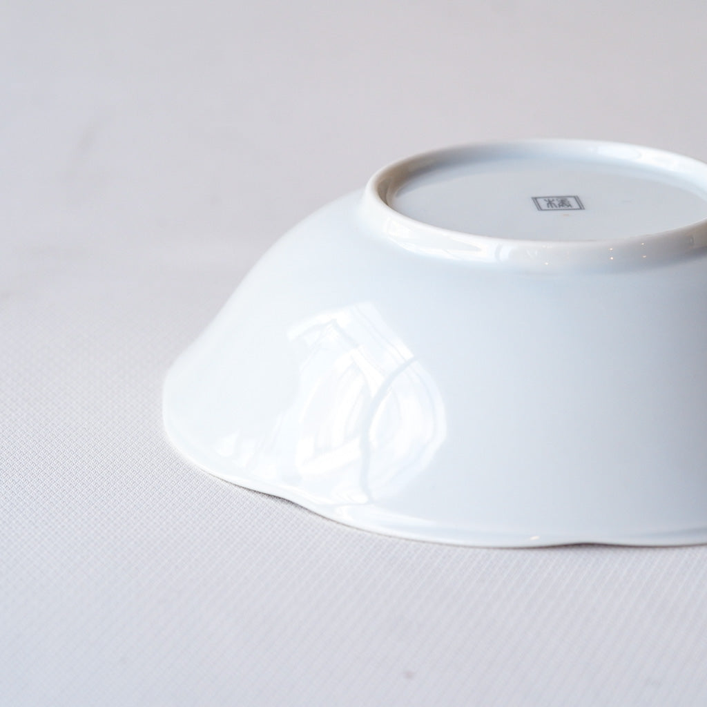 作地未詳｜たち吉｜鉢｜赤絵・草文様｜ペンダントライト