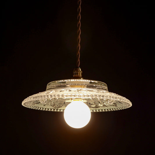 HASEGAWA GLASS｜エリザベス｜ガラス灰皿｜ペンダントライト