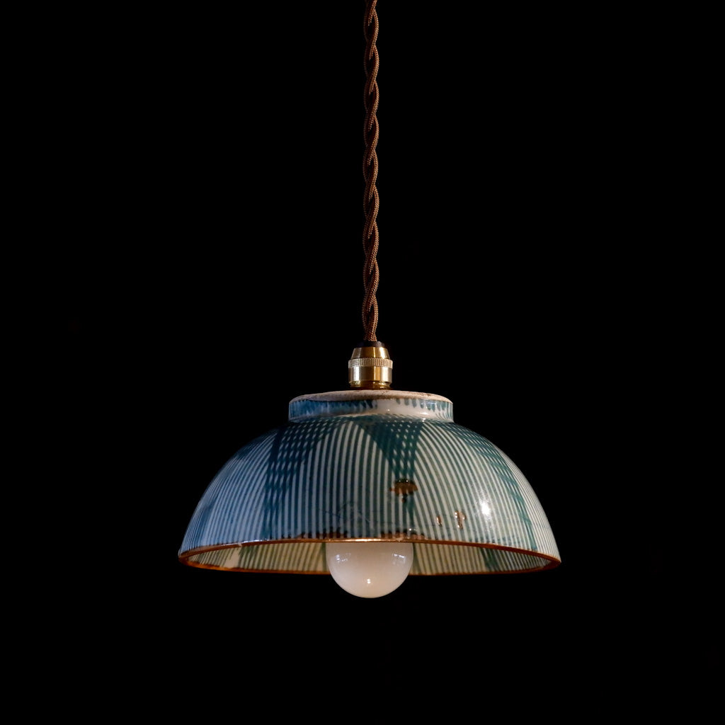 作地未詳｜時代物｜茶碗｜十草｜ペンダントライト