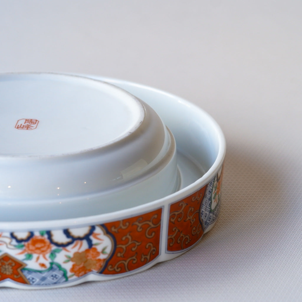 【早期購入】美濃焼｜陶峰｜菊花｜唐草｜ペンダントライト