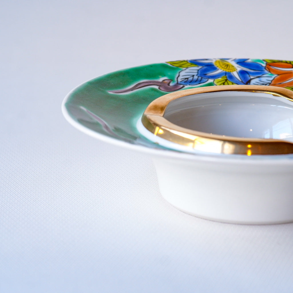 【早期購入】九谷焼｜九谷仙龍｜牡丹文｜ペンダントライト