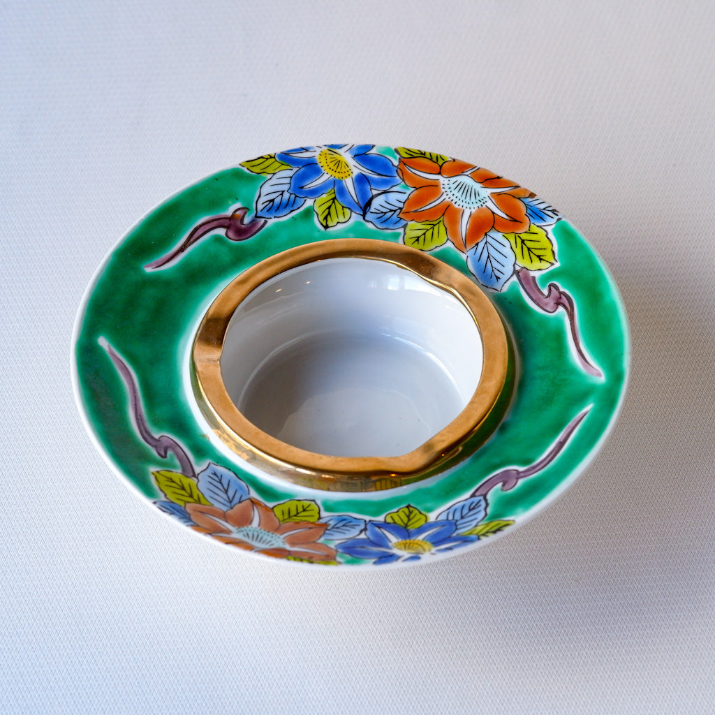 【早期購入】九谷焼｜九谷仙龍｜牡丹文｜ペンダントライト