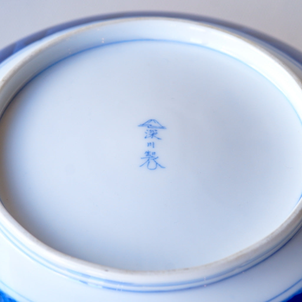 【早期購入】有田焼｜深川製磁｜フカガワブルー｜松竹梅｜ペンダントライト