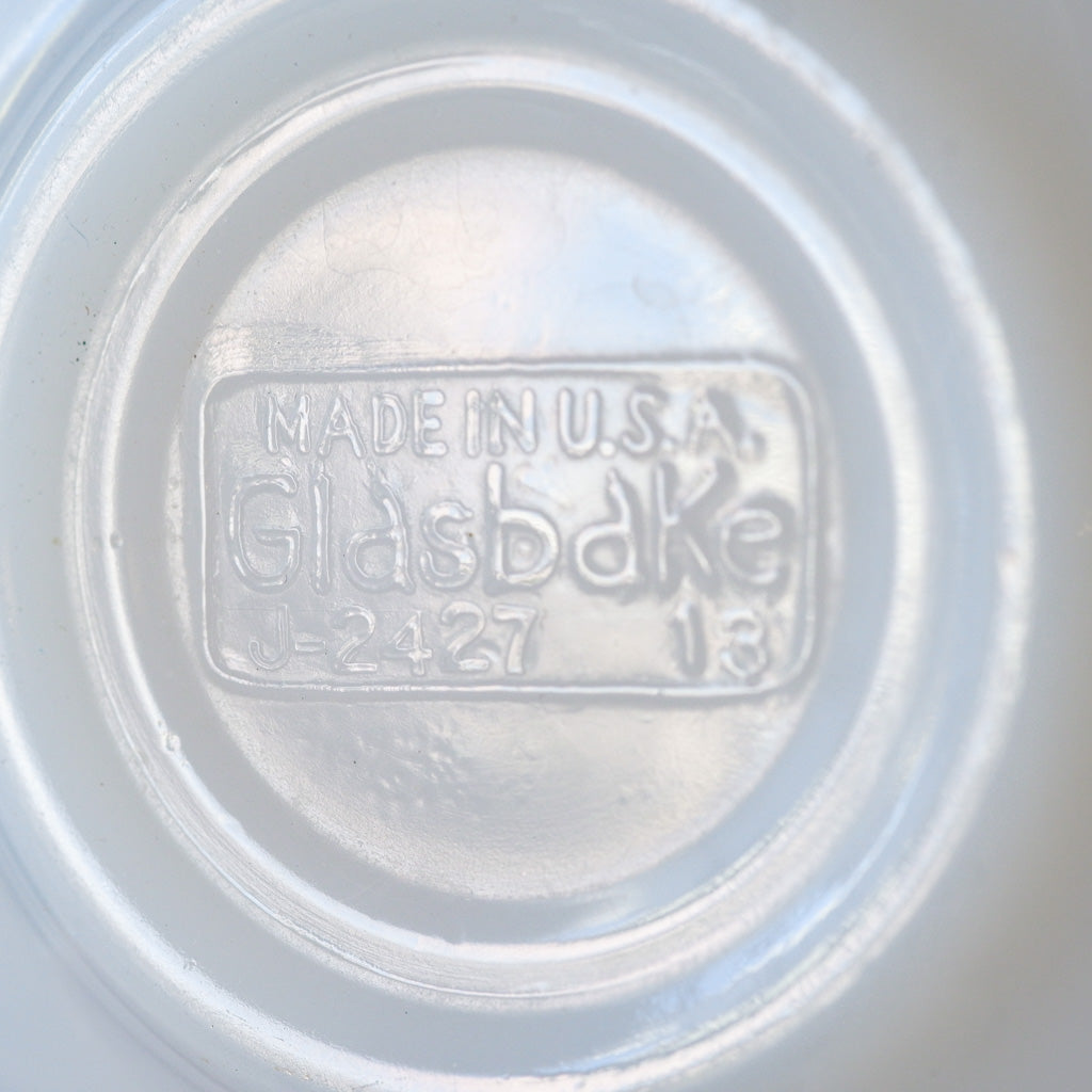 GLASBAKE｜キャセロール｜ミルクガラス｜緑｜ペンダントライト