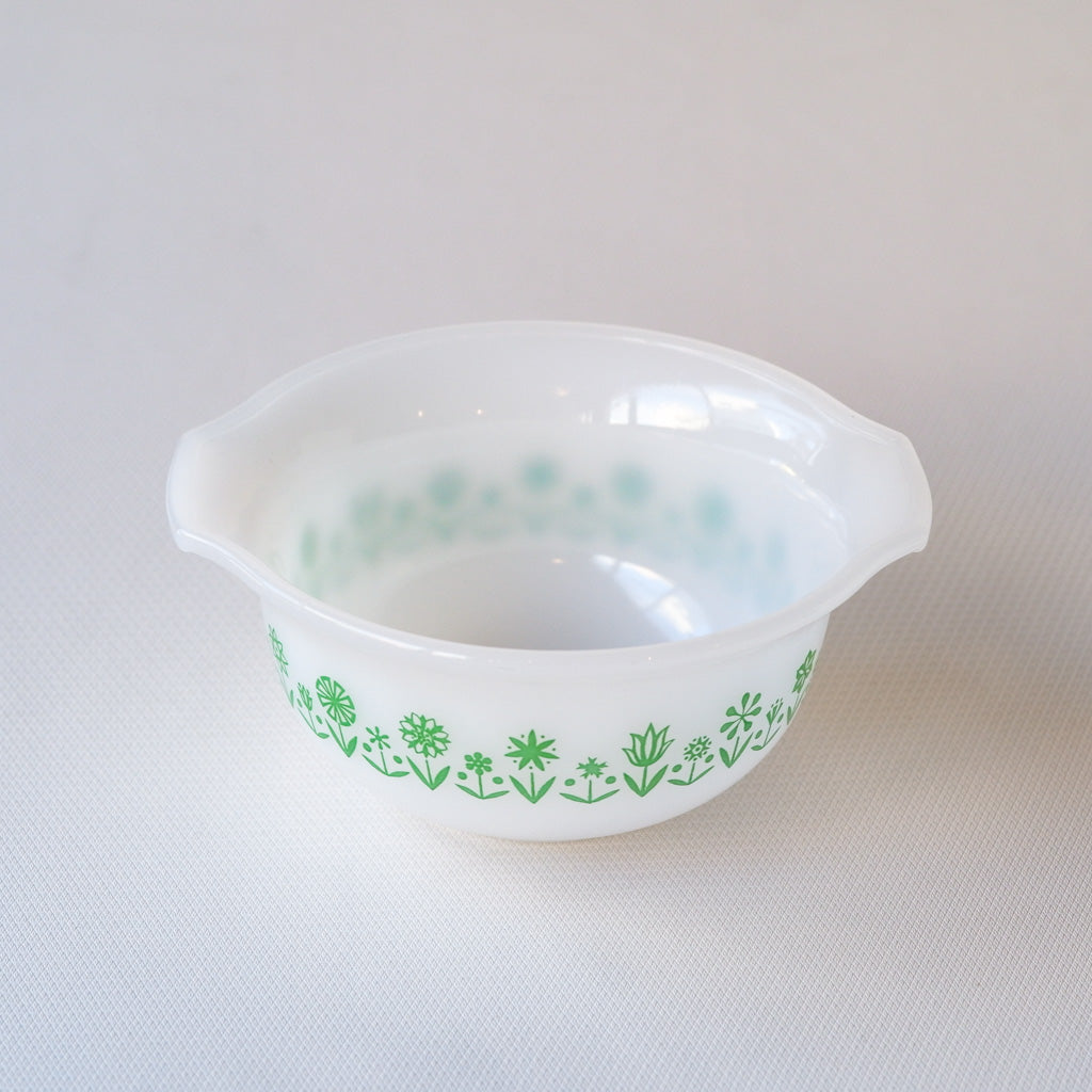 GLASBAKE｜キャセロール｜ミルクガラス｜緑｜ペンダントライト