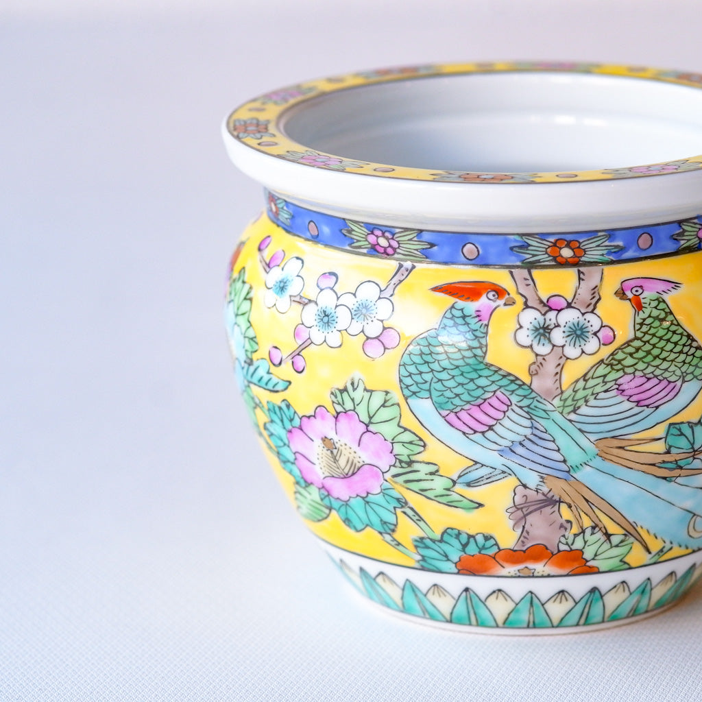 有田焼｜秀峰｜花鳥図｜鉢・小｜ペンダントライト