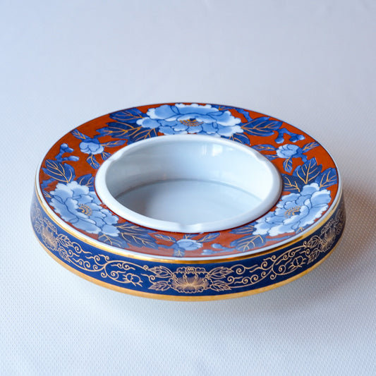 【早期購入】有田焼｜秀峰｜赤牡丹・藍・金彩｜ペンダントライト