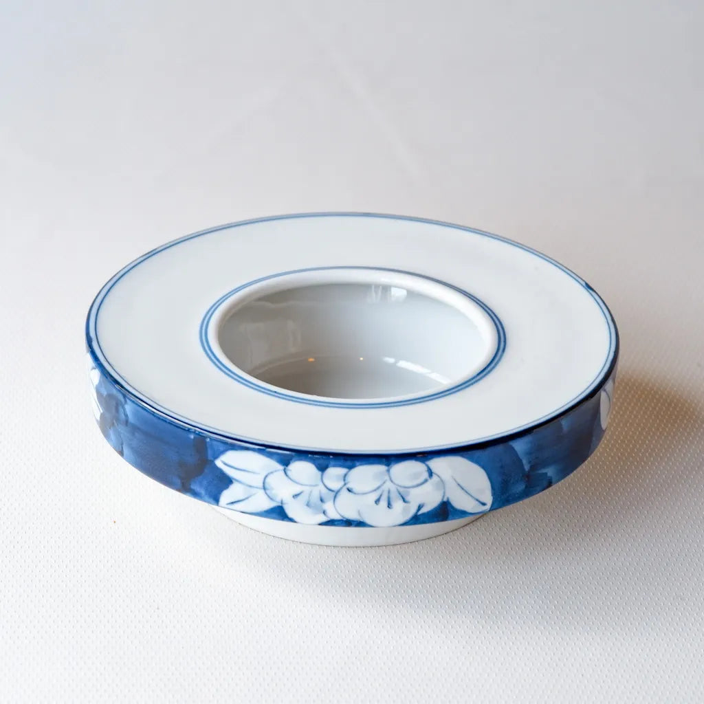 作地未詳｜梅文様｜染付｜ペンダントライト