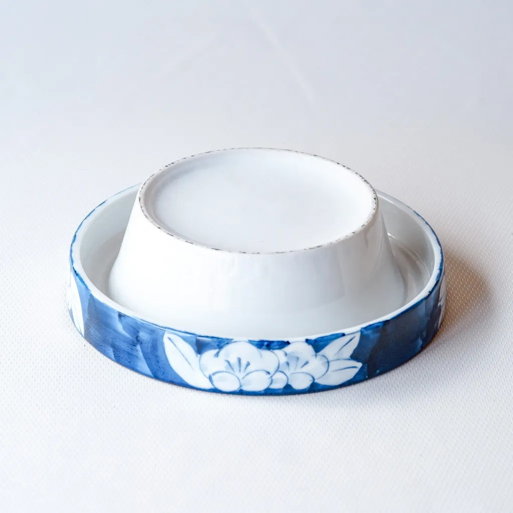 作地未詳｜梅文様｜染付｜ペンダントライト