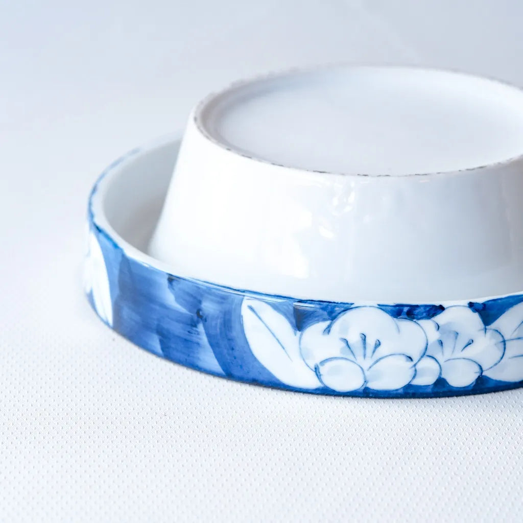 作地未詳｜梅文様｜染付｜ペンダントライト