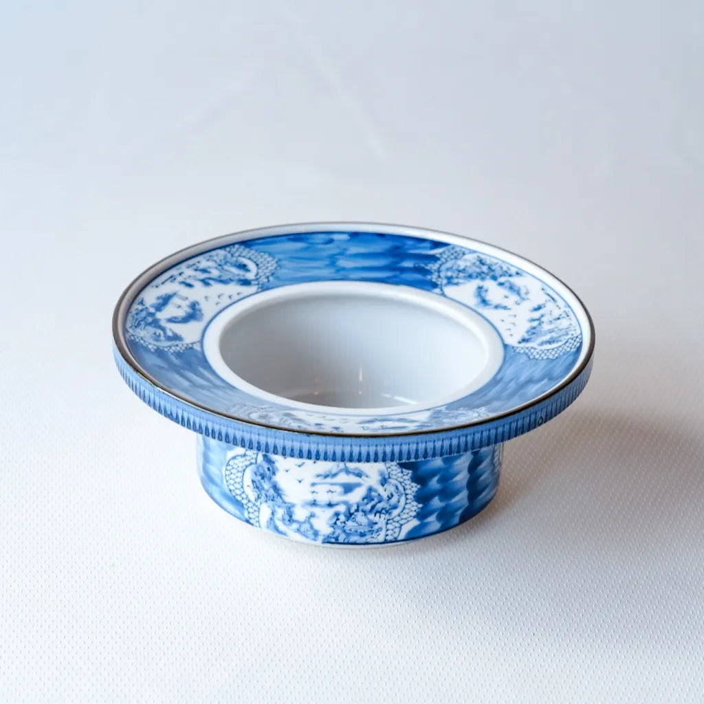 有田焼｜清陶苑｜山水図｜染付｜ペンダントライト