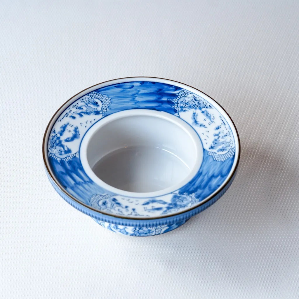 有田焼｜清陶苑｜山水図｜染付｜ペンダントライト