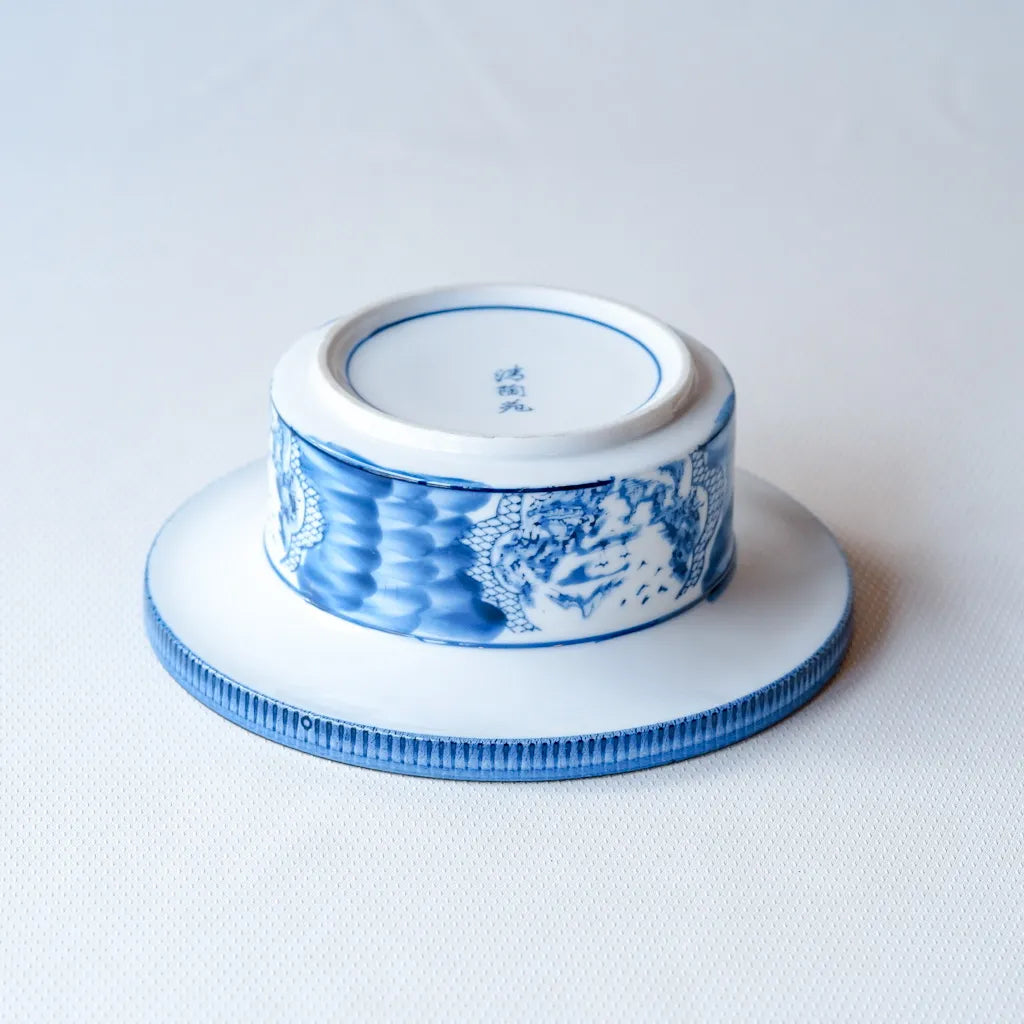 有田焼｜清陶苑｜山水図｜染付｜ペンダントライト