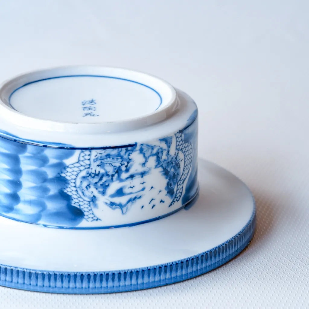 有田焼｜清陶苑｜山水図｜染付｜ペンダントライト