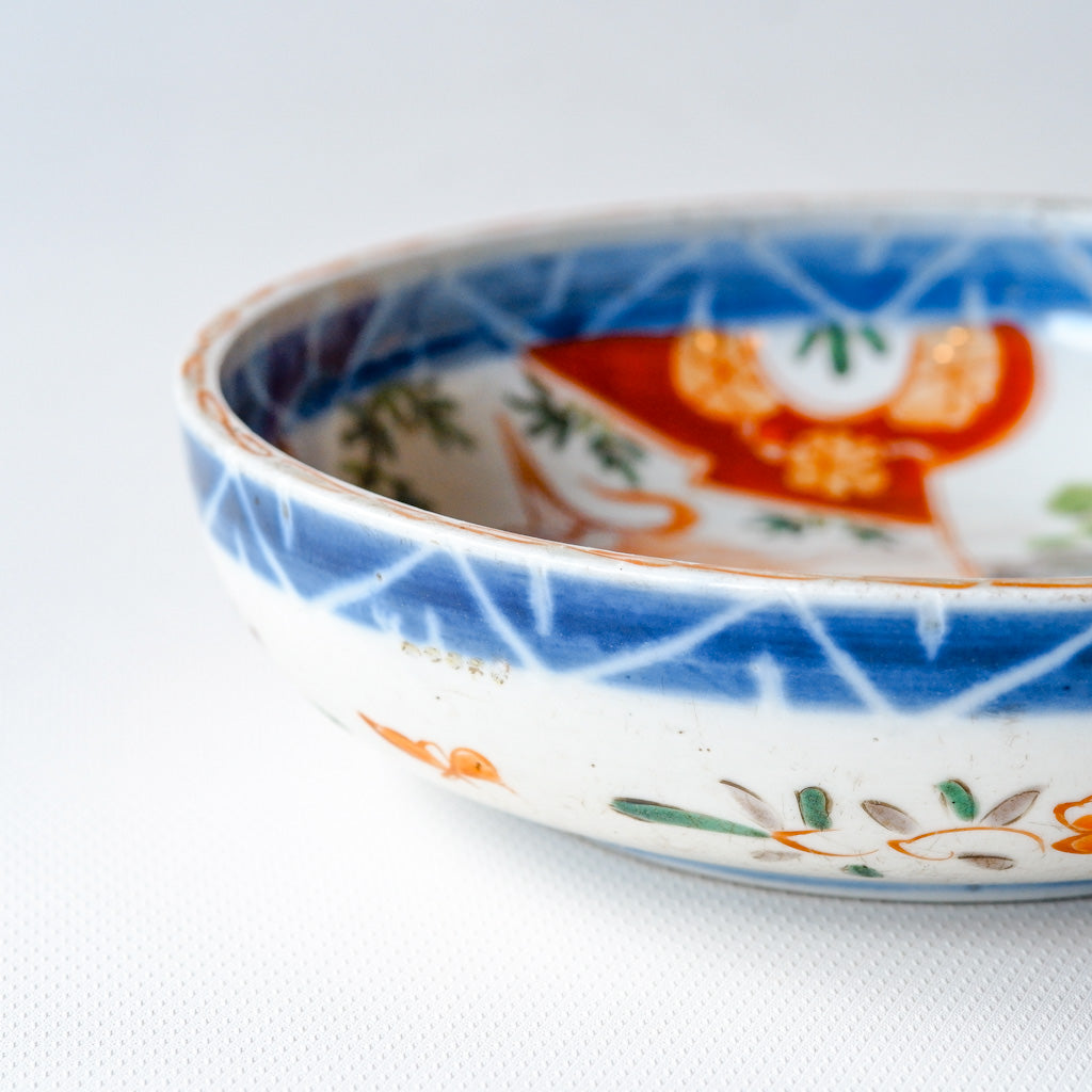 古伊万里？｜骨董｜色絵｜中皿｜ペンダントライト