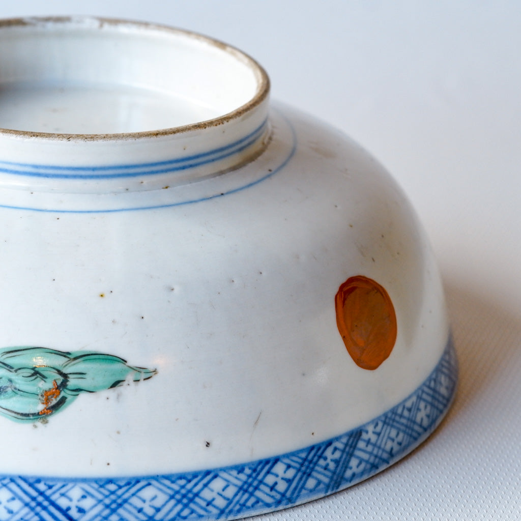 古伊万里？｜骨董｜色絵｜大鉢｜ペンダントライト – アップサイクル