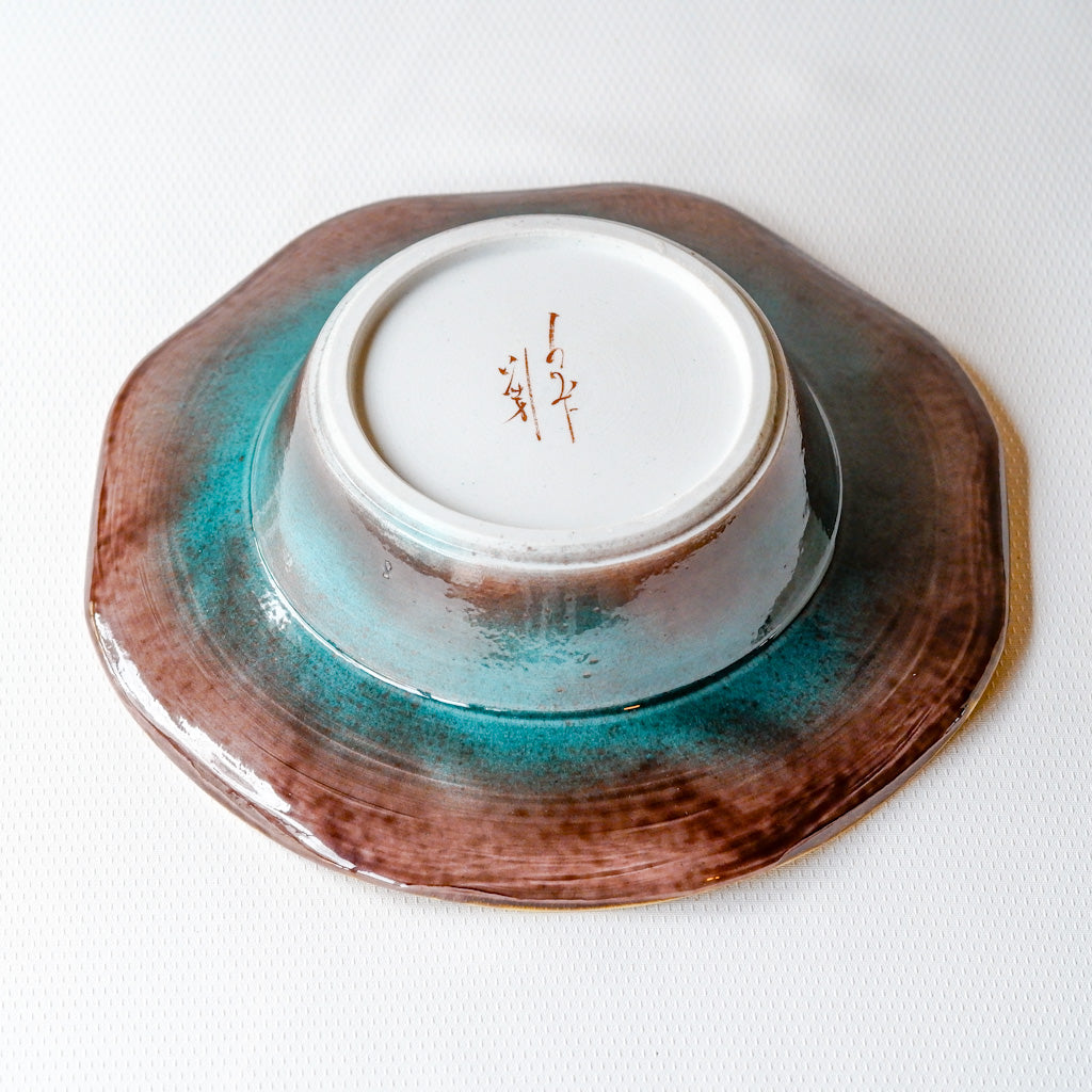 九谷焼｜色絵黄彩釉｜作家物｜ペンダントライト