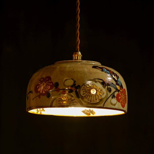 唐津焼｜仙｜梅｜ペンダントライト