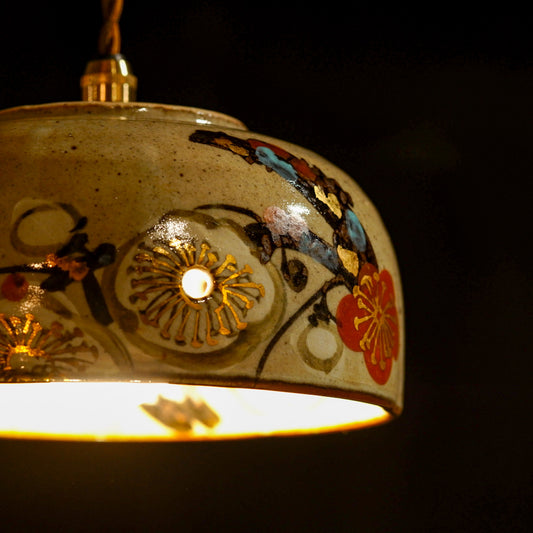 唐津焼｜仙｜梅｜ペンダントライト