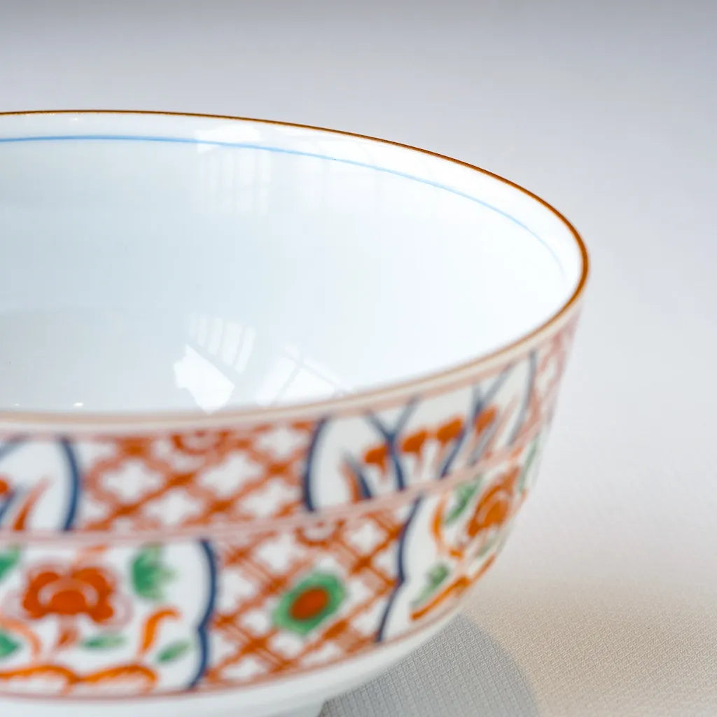 【早期購入】有田焼｜龍峯｜色絵｜丼①｜ペンダントライト