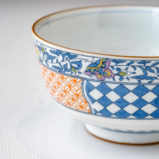 【早期購入】有田焼｜龍峯｜色絵｜丼②｜ペンダントライト