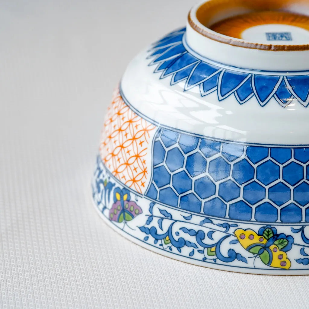 【早期購入】有田焼｜龍峯｜色絵｜丼②｜ペンダントライト