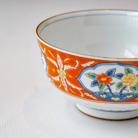 【早期購入】有田焼｜龍峯｜色絵｜丼④｜ペンダントライト