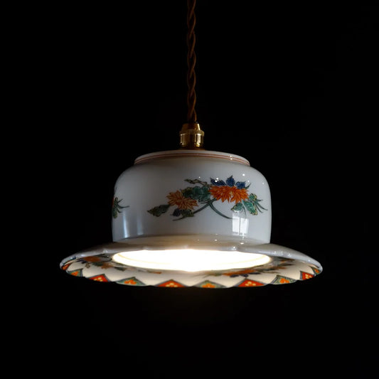 有田焼｜幸楽｜白磁｜ペンダントライト