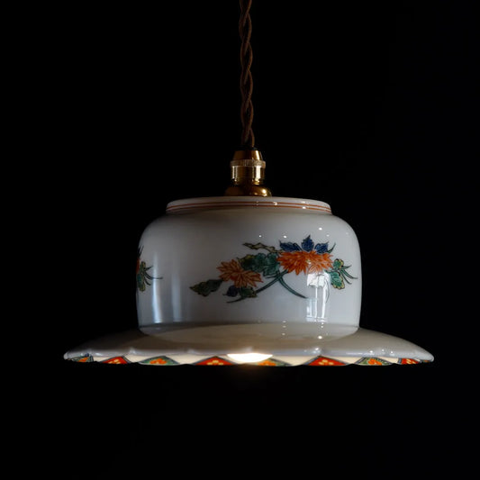 有田焼｜幸楽｜白磁｜ペンダントライト