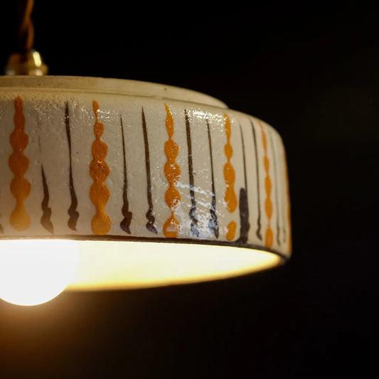 作地未詳｜晴峰｜茶巾たらい｜ペンダントライト