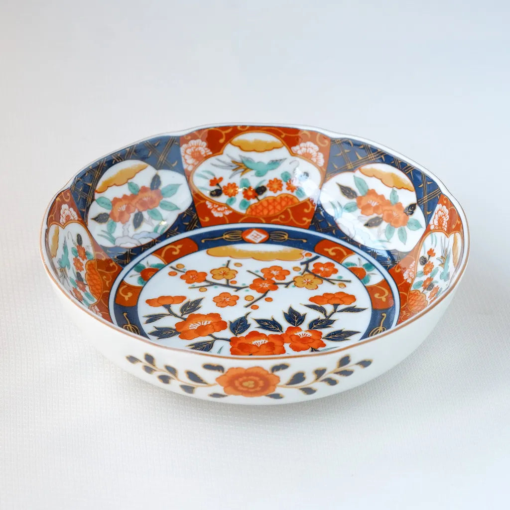 美濃焼｜庫山｜染錦｜古伊万里様式｜ペンダントライト