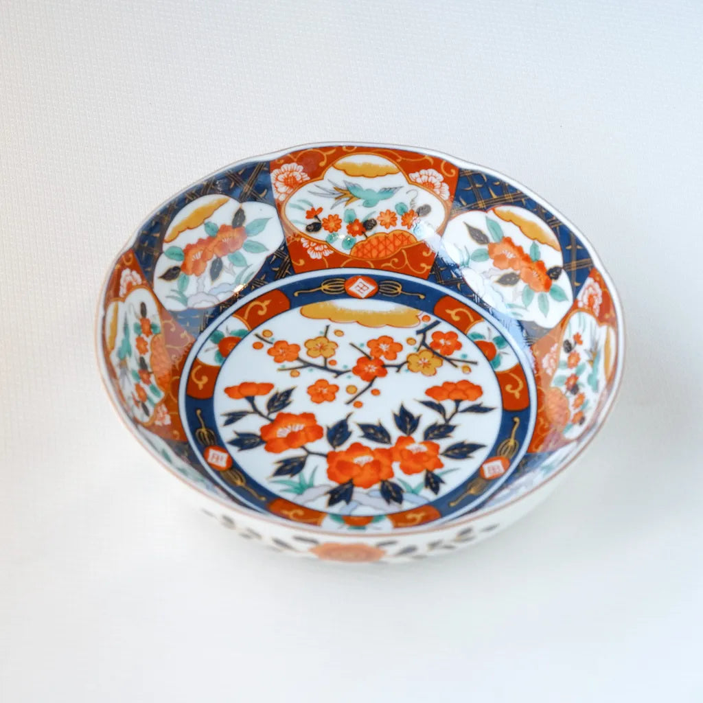 美濃焼｜庫山｜染錦｜古伊万里様式｜ペンダントライト