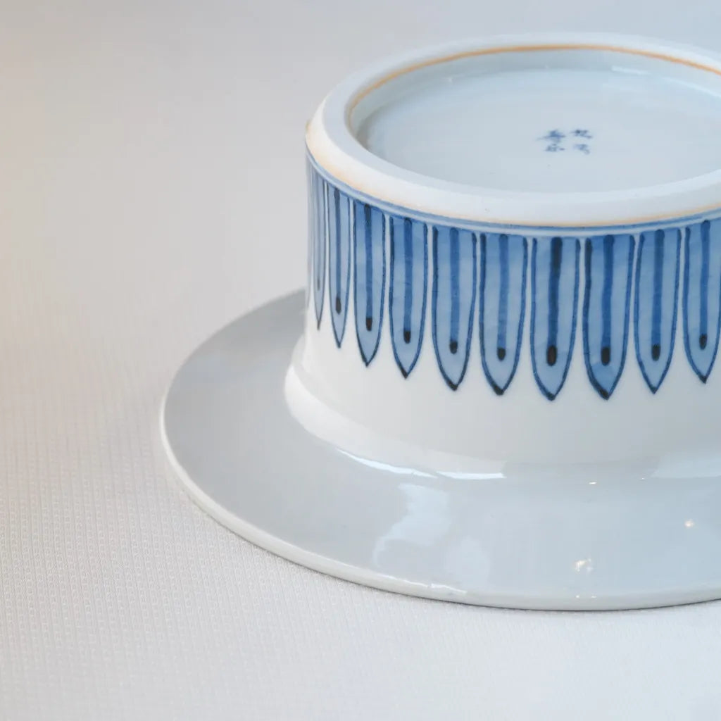 九谷焼｜九谷寿楽｜藍九谷｜ペンダントライト