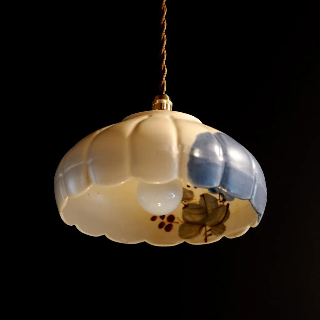 作地未詳｜葡萄｜菓子器｜ペンダントライト