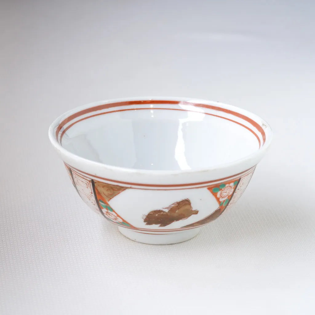 伊万里焼｜金彩赤絵｜骨董｜ペンダントライト