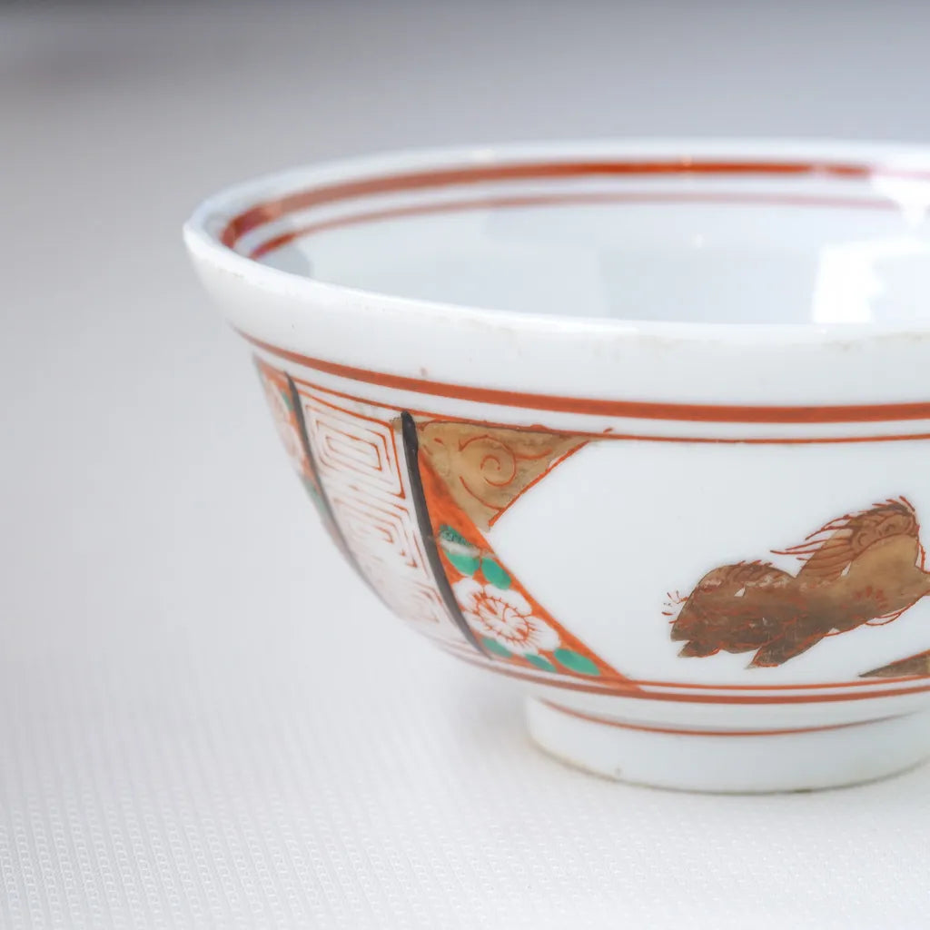 伊万里焼｜金彩赤絵｜骨董｜ペンダントライト