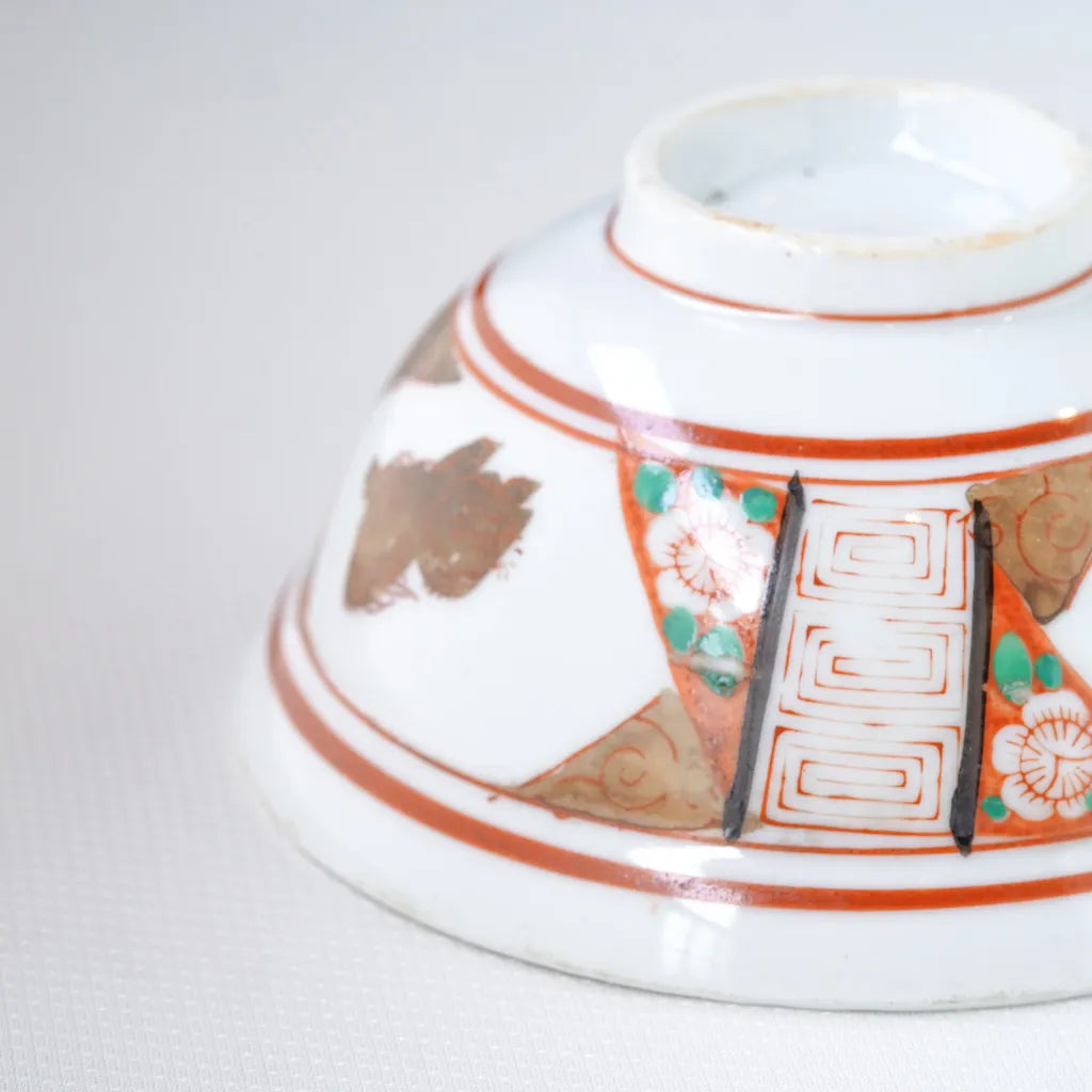 伊万里焼｜金彩赤絵｜骨董｜ペンダントライト