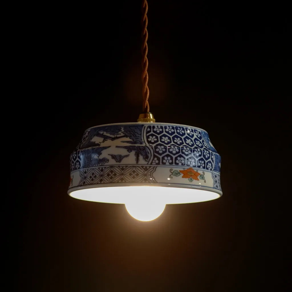 有田焼｜昭栄｜吉祥文様｜ペンダントライト