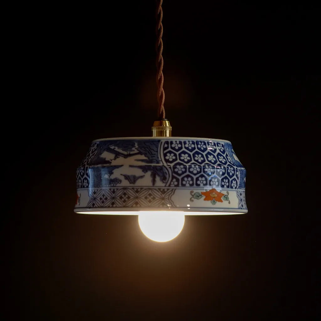 有田焼｜昭栄｜吉祥文様｜ペンダントライト