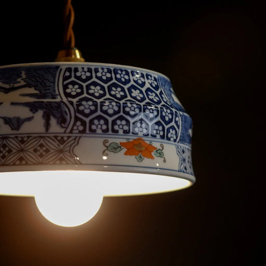 有田焼｜昭栄｜吉祥文様｜ペンダントライト