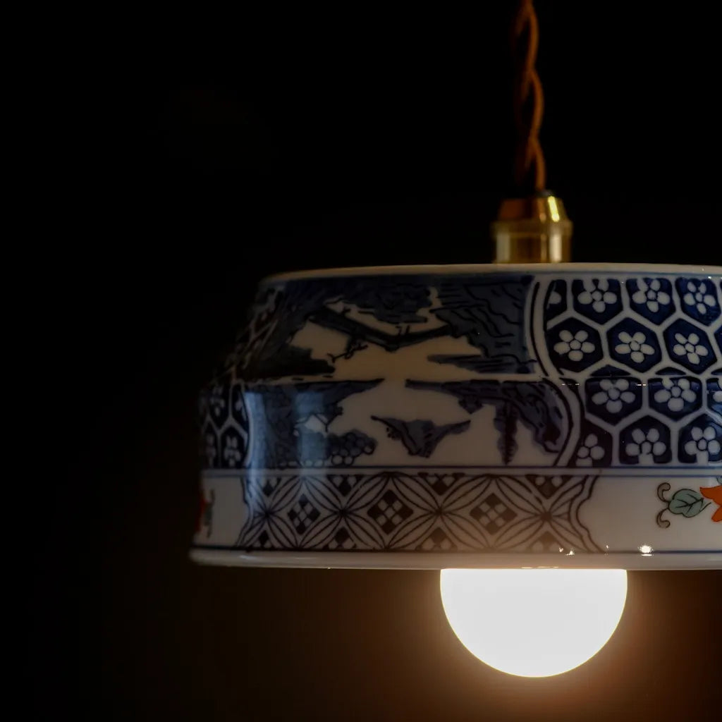 有田焼｜昭栄｜吉祥文様｜ペンダントライト