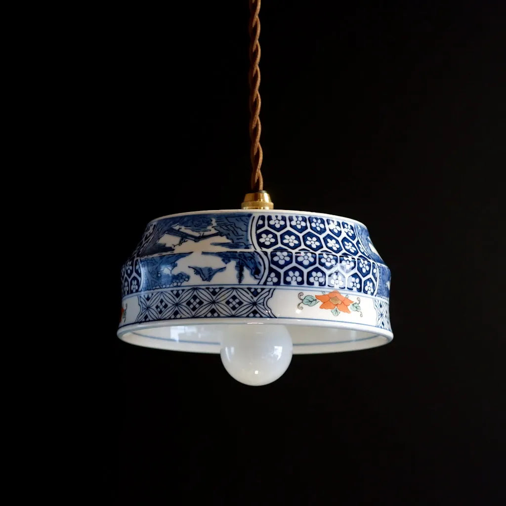 有田焼｜昭栄｜吉祥文様｜ペンダントライト