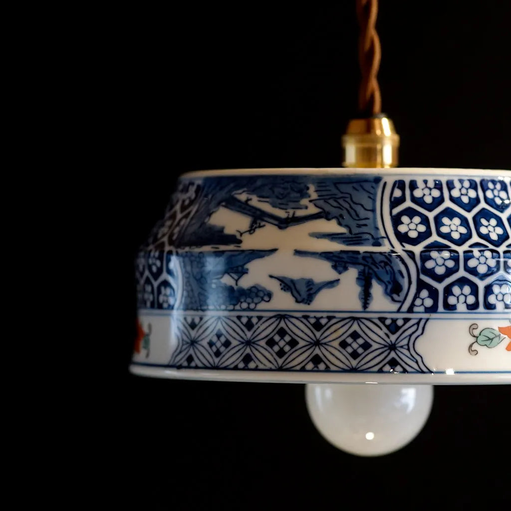 有田焼｜昭栄｜吉祥文様｜ペンダントライト