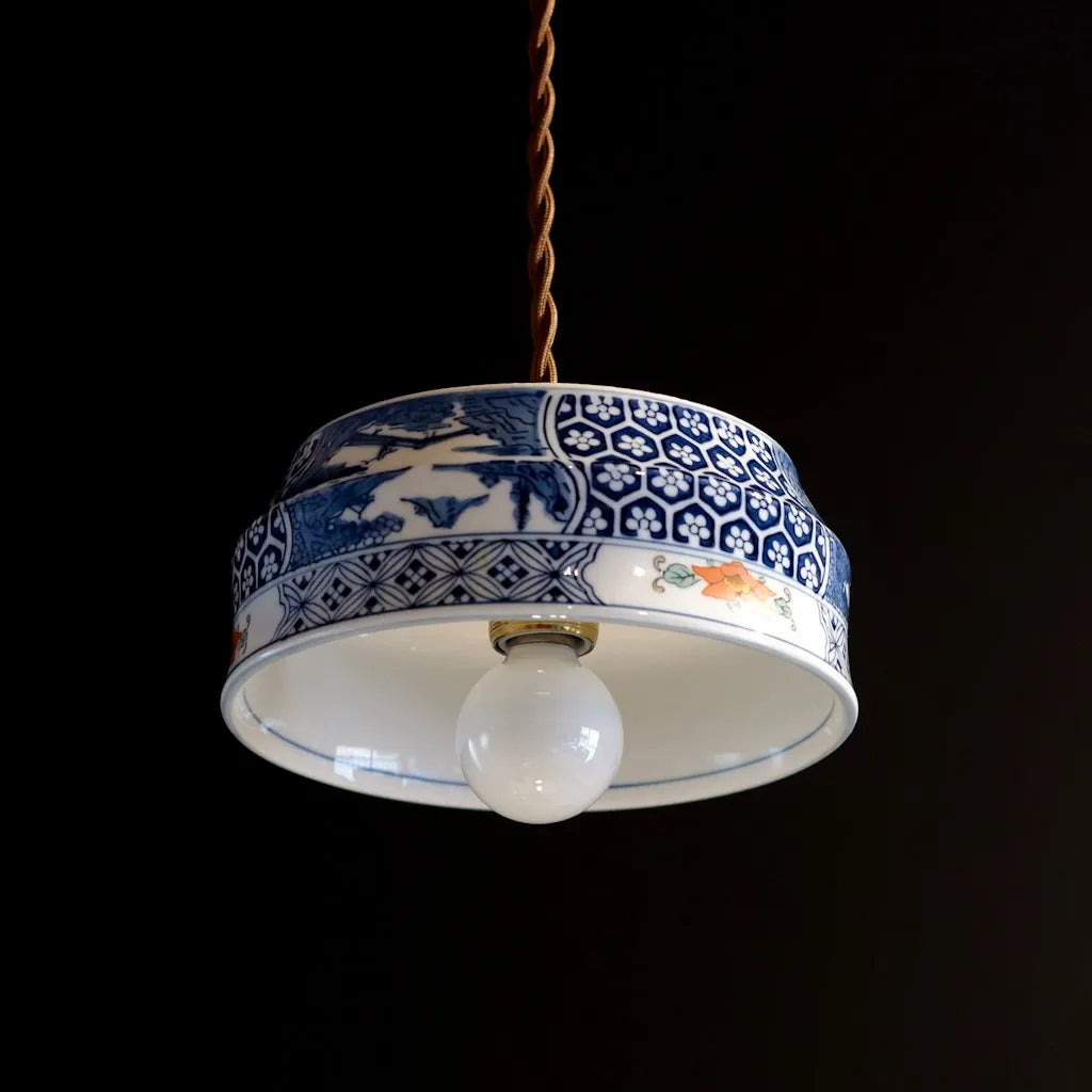 有田焼｜昭栄｜吉祥文様｜ペンダントライト