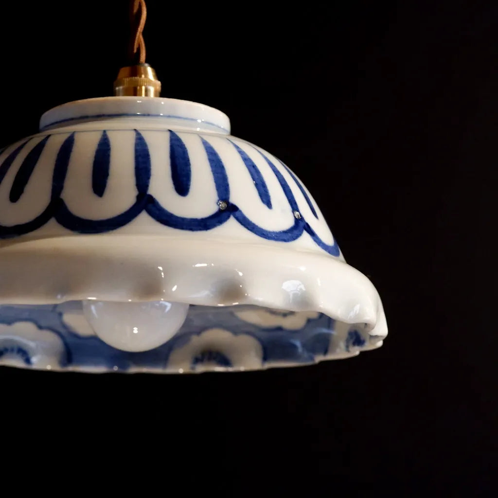 伊万里焼｜染付｜骨董｜ペンダントライト